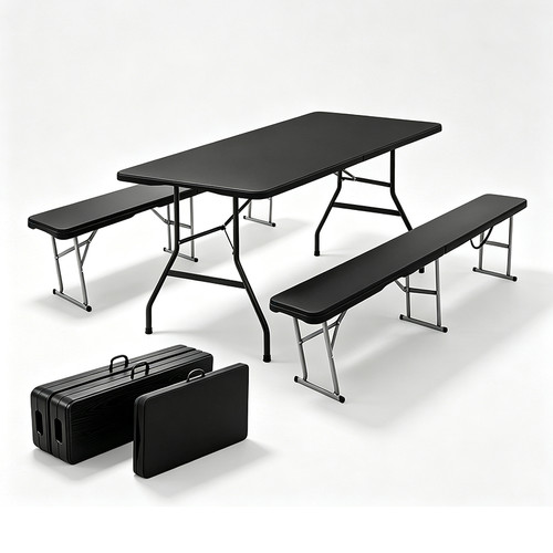 6ft black camping - 6ft,